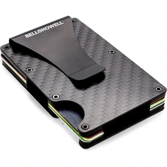 Minimalist Metal RFID Blocker Technology, Slim Super Lightweight